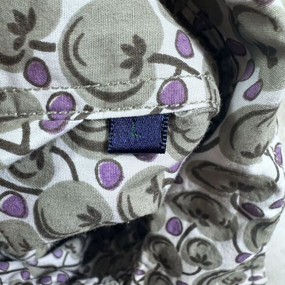 Boden Shirt Mens Large All Over Print Long Sleeve Casual Button Up - Picture 9 of 10